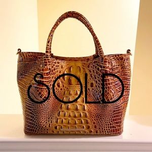 NWT Brahmin Small Mallory in Toasted